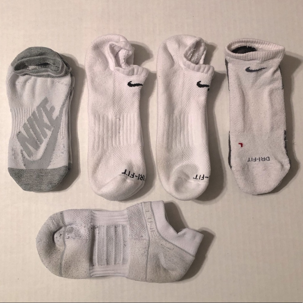 Nike & Strideline No Show Socks - 5 pairs
